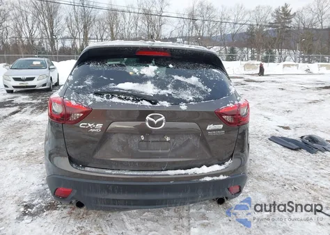 2016 Mazda Cx-5 Grand Touring из США, поврежденный, VIN JM3KE4DY5G0907328